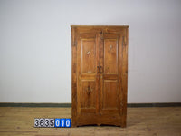 Vintage Rustic Hard Wood Fitted Interior Cupboard Cabinet Storage