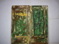 Pair of Antique Vintage Indian Doors Shutters