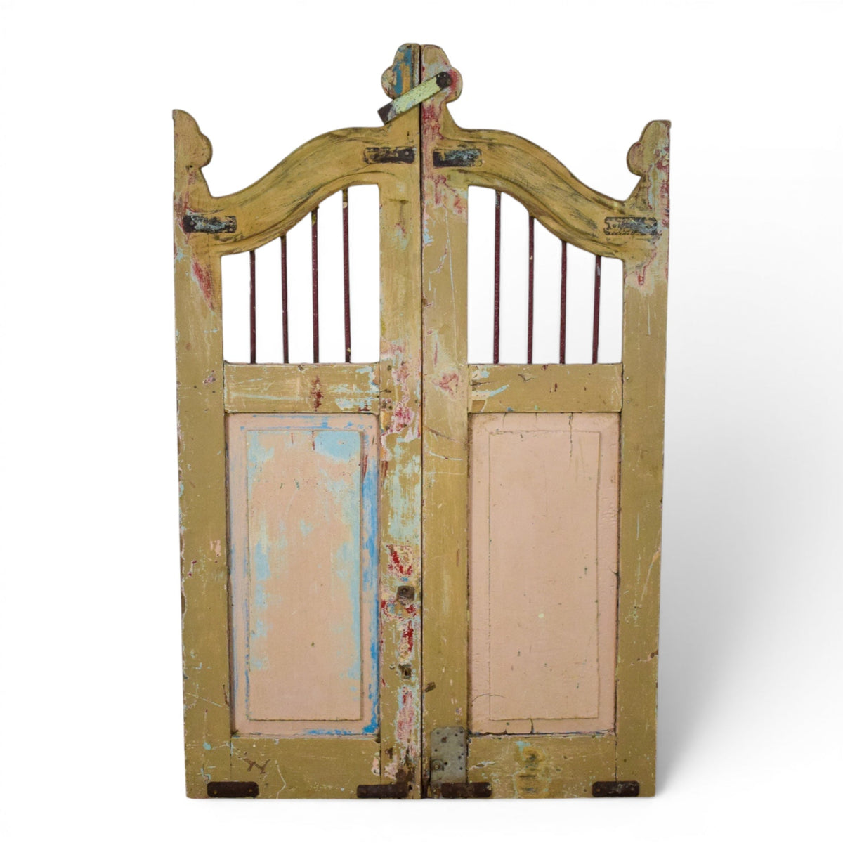 Pair of Vintage Indian Garden Dog Gates