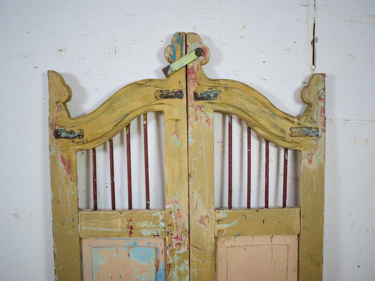 Pair of Vintage Indian Garden Dog Gates
