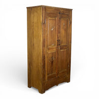 Vintage Rustic Hard Wood Fitted Interior Cupboard Cabinet Storage