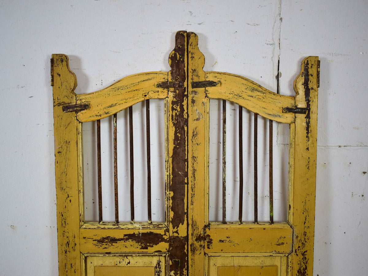Pair of Vintage Indian Garden Dog Gates