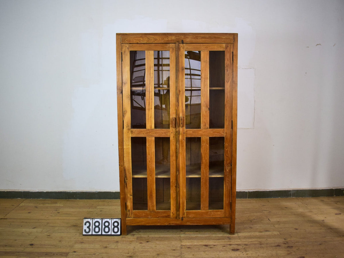 Vintage Wooden Rustic Cupboard Cabinet
