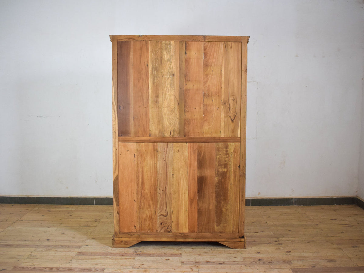 Vintage Rustic Teak Wood Cupboard Cabinet Storage