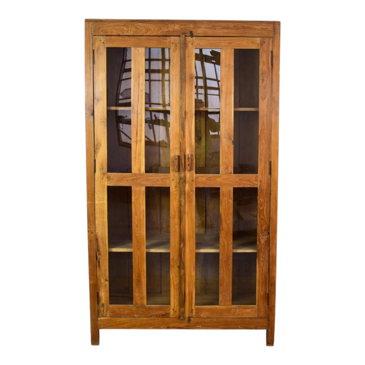Vintage Wooden Rustic Cupboard Cabinet