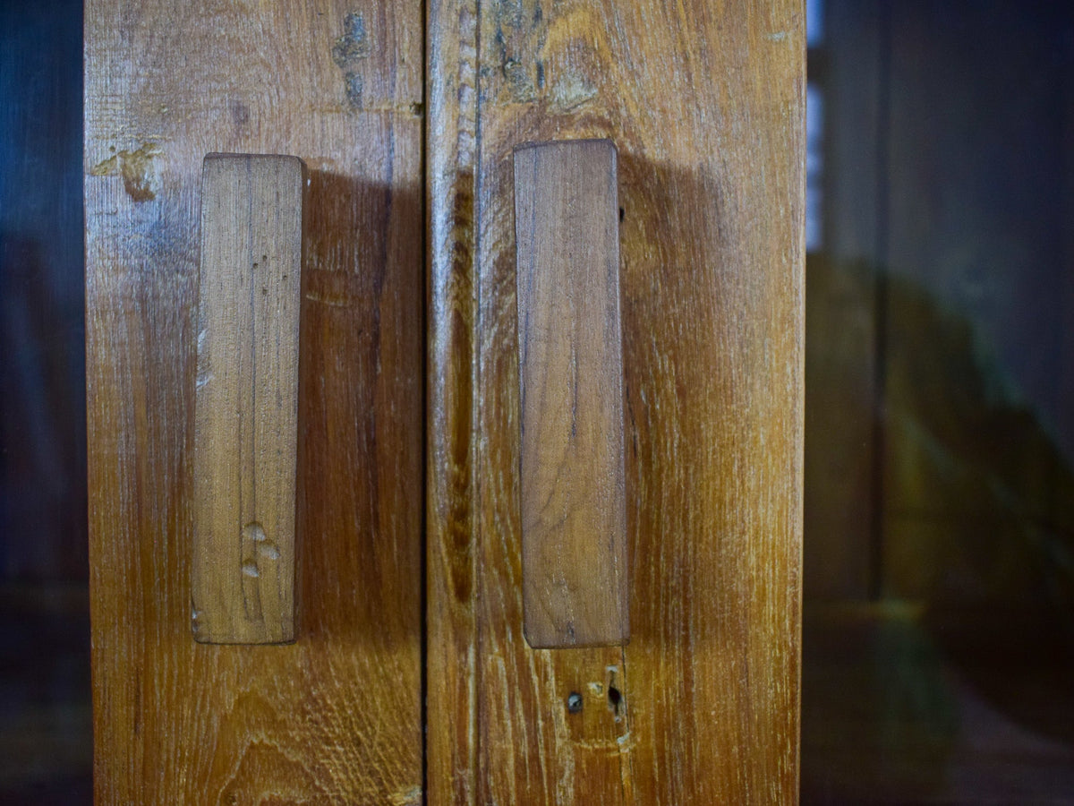Vintage Rustic Wooden Cupboard Cabinet