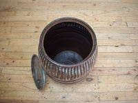 Vintage Metal Dolly Tub Planter