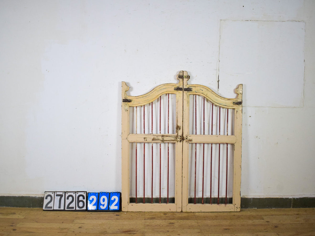 Pair of Vintage Indian Garden Dog Gates