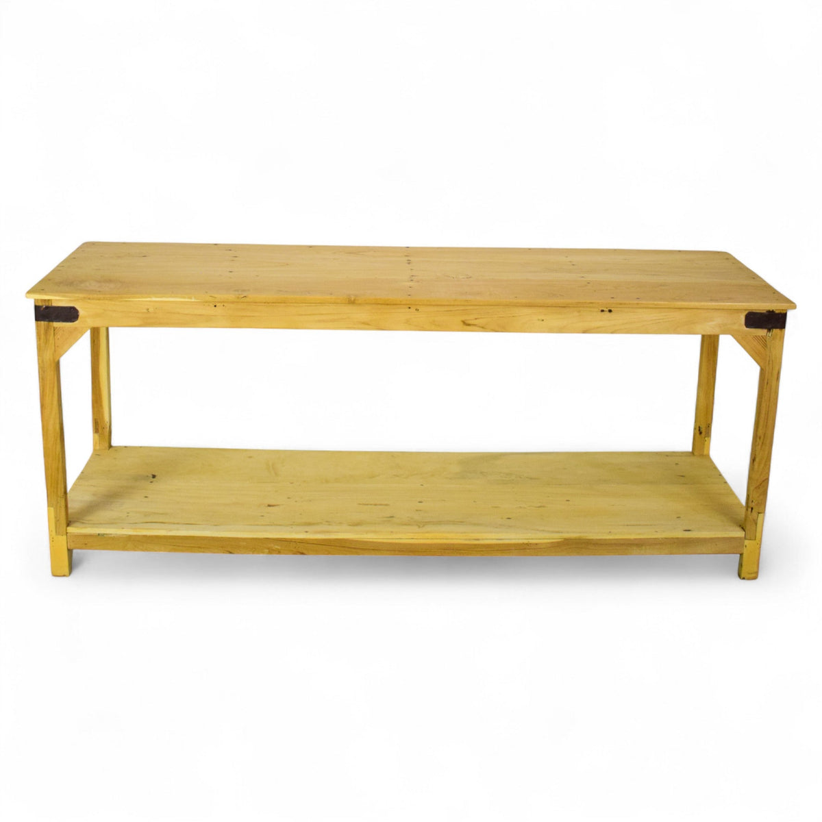 Vintage Rustic Wooden Display Table