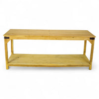 Vintage Rustic Wooden Display Table