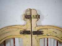 Pair of Vintage Indian Garden Dog Gates