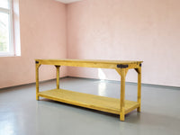 Vintage Rustic Wooden Display Table