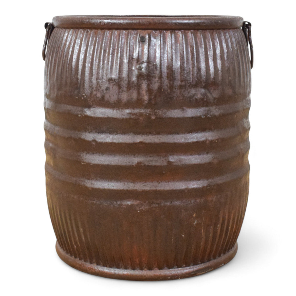 Vintage Metal Dolly Tub Planter