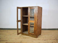 Vintage Wooden Rustic Cupboard Cabinet
