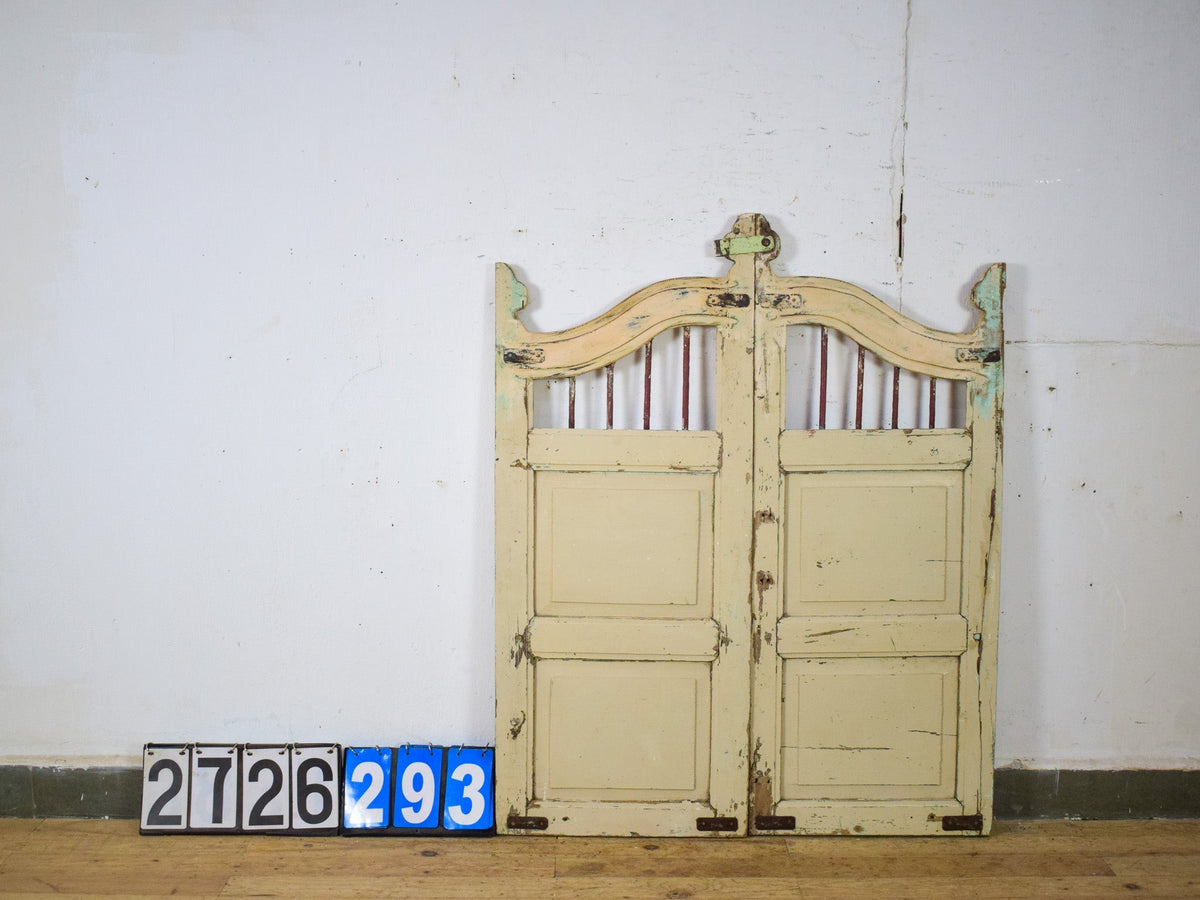 Pair of Vintage Indian Garden Dog Gates