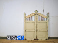 Pair of Vintage Indian Garden Dog Gates