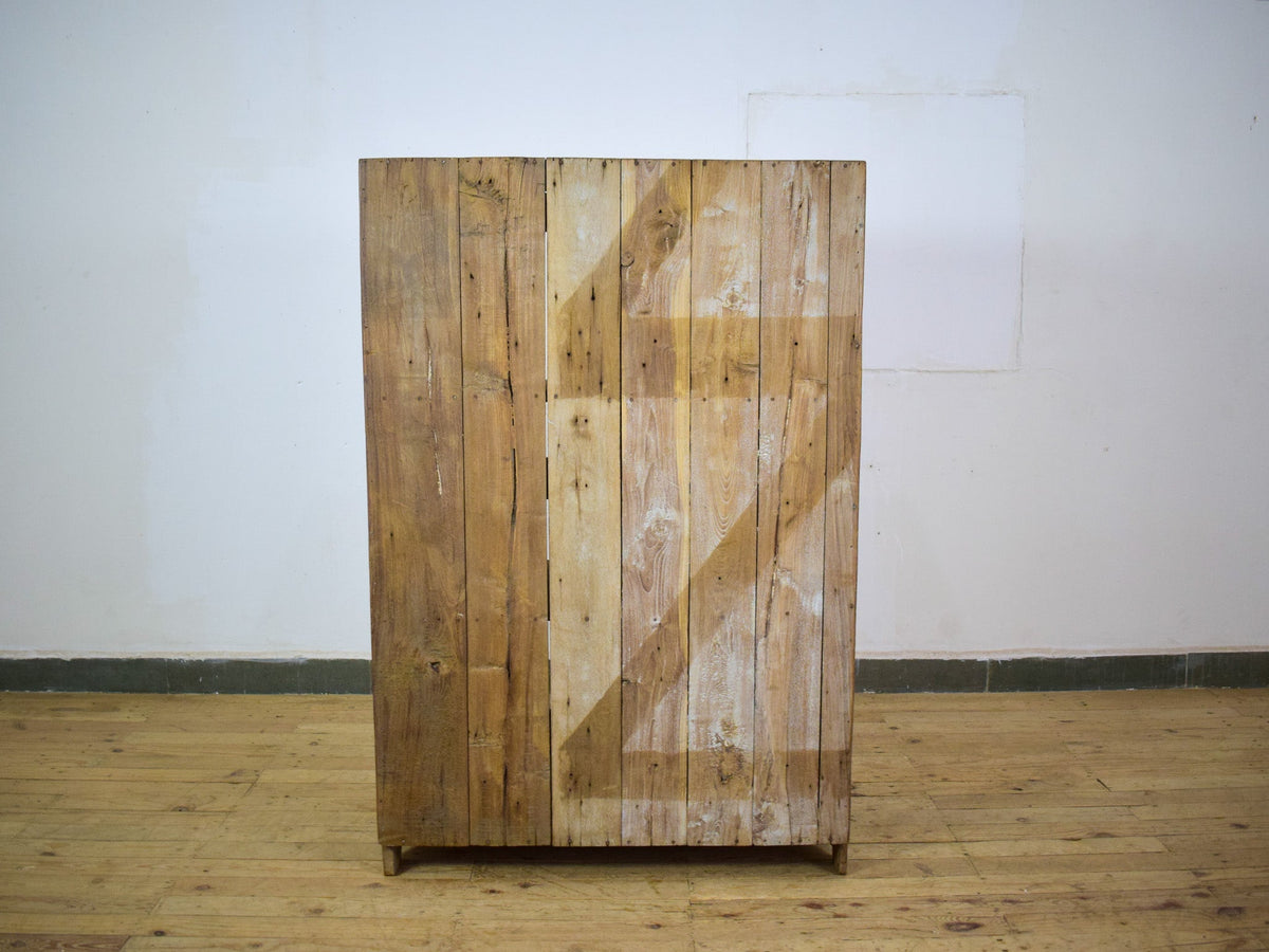 Vintage Wooden Rustic Cupboard Cabinet