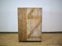 Vintage Wooden Rustic Cupboard Cabinet