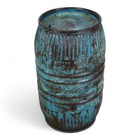 Vintage Metal Dolly Tub Planter