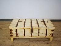 Vintage Rustic Wooden Chest Box Coffee Table