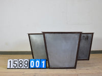 MILLWARDS® XL Handmade Vintage Style Galvanised Riveted Square Planter - 60 cm