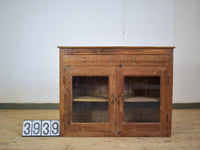 Vintage Wooden Rustic Cupboard Cabinet