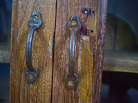Vintage Wooden Rustic Cupboard Cabinet