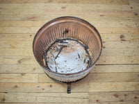 Pair of Vintage Dolly Tub Planets on Iron Stands