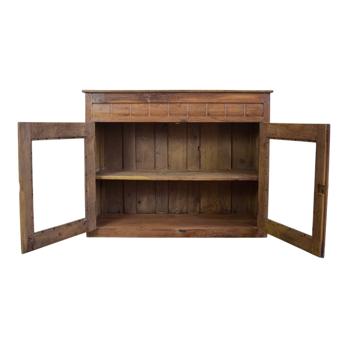 Vintage Wooden Rustic Cupboard Cabinet