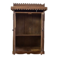 Vintage Wooden Indian Cupboard Cabinet