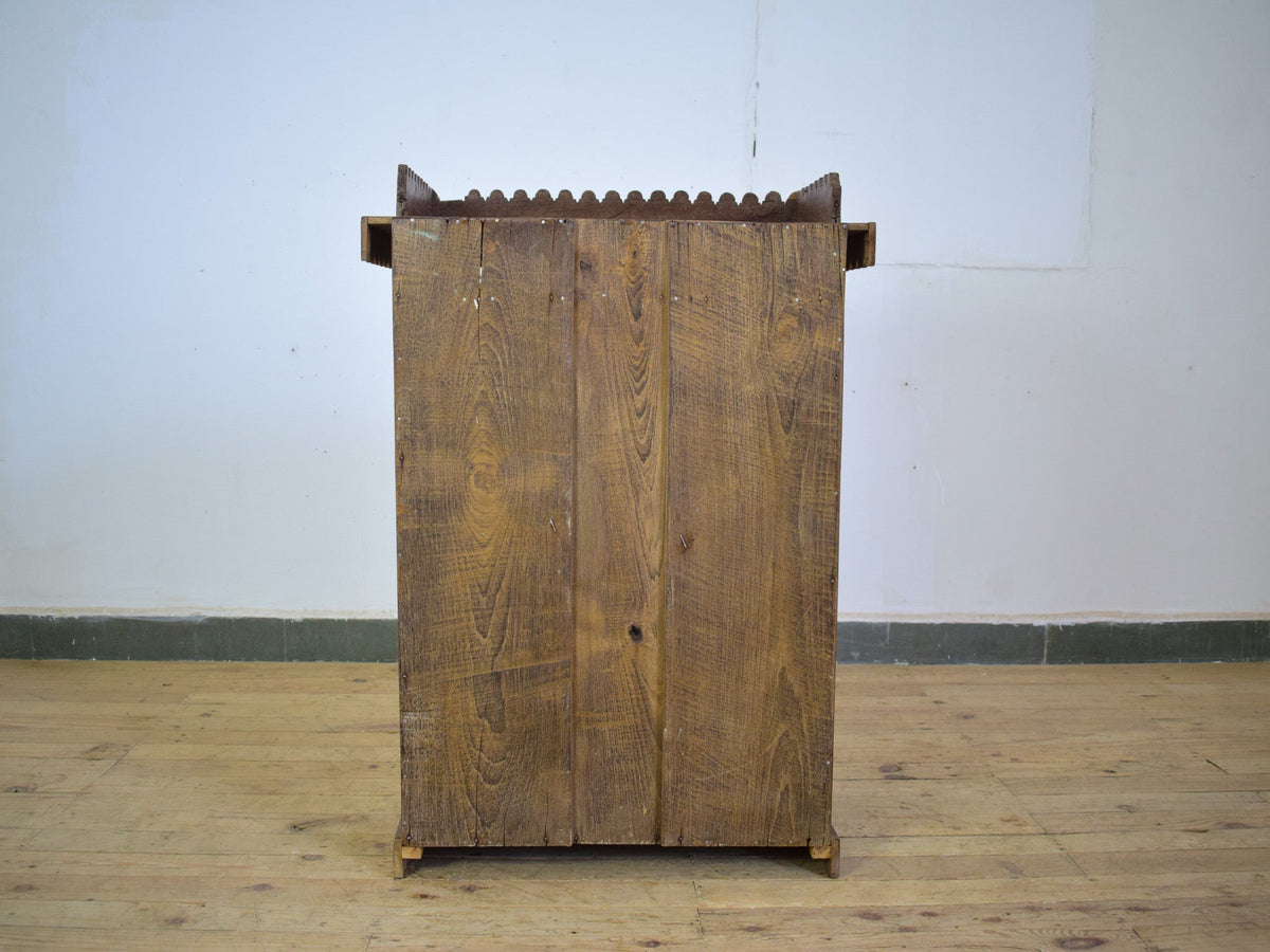 Vintage Wooden Indian Cupboard Cabinet