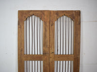 Pair of Antique Vintage Indian Doors Shutters