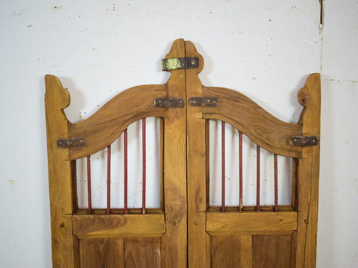 Pair of Vintage Indian Garden Dog Gates