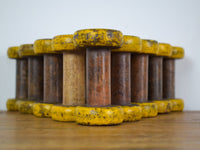 Set of 10 Vintage Wooden Bobbins Bobbin Reels