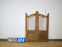 Pair of Vintage Indian Garden Dog Gates