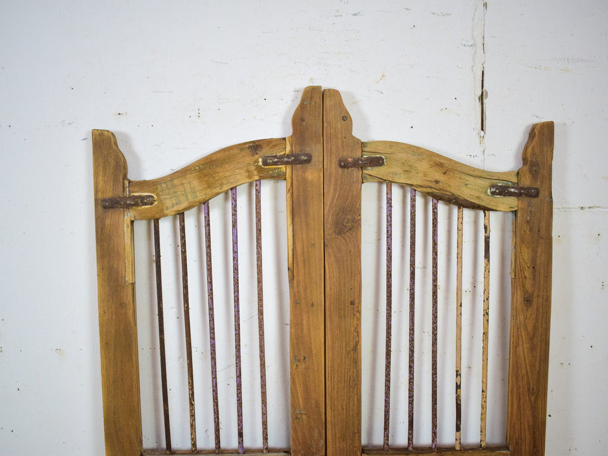 Pair of Vintage Indian Garden Dog Gates