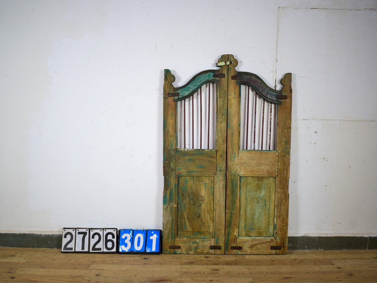 Pair of Vintage Indian Garden Dog Gates