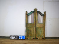 Pair of Vintage Indian Garden Dog Gates