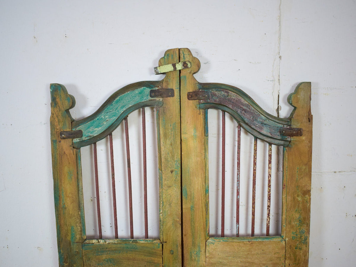 Pair of Vintage Indian Garden Dog Gates
