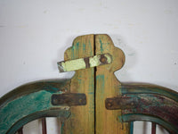 Pair of Vintage Indian Garden Dog Gates
