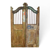 Pair of Vintage Indian Garden Dog Gates