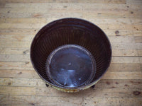 Pair of Vintage Dolly Tub Planets on Iron Stands