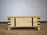 Vintage Rustic Wooden Chest Box Coffee Table