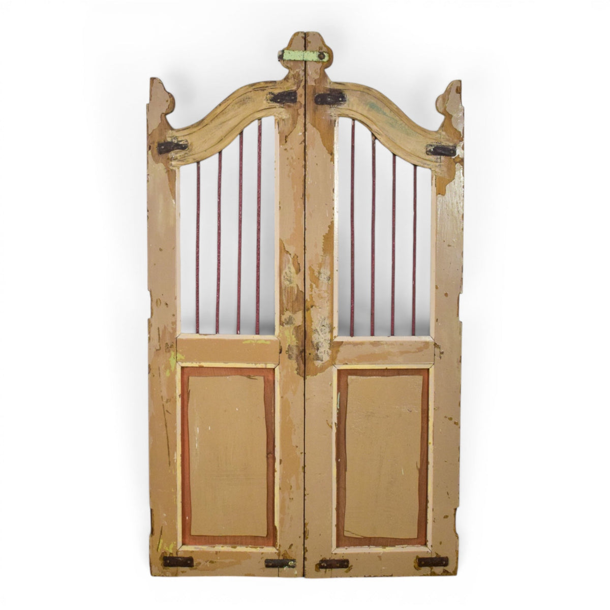 Pair of Vintage Indian Garden Dog Gates