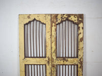 Pair of Antique Vintage Indian Doors Shutters