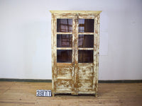 Vintage Wooden Rustic Cupboard Cabinet