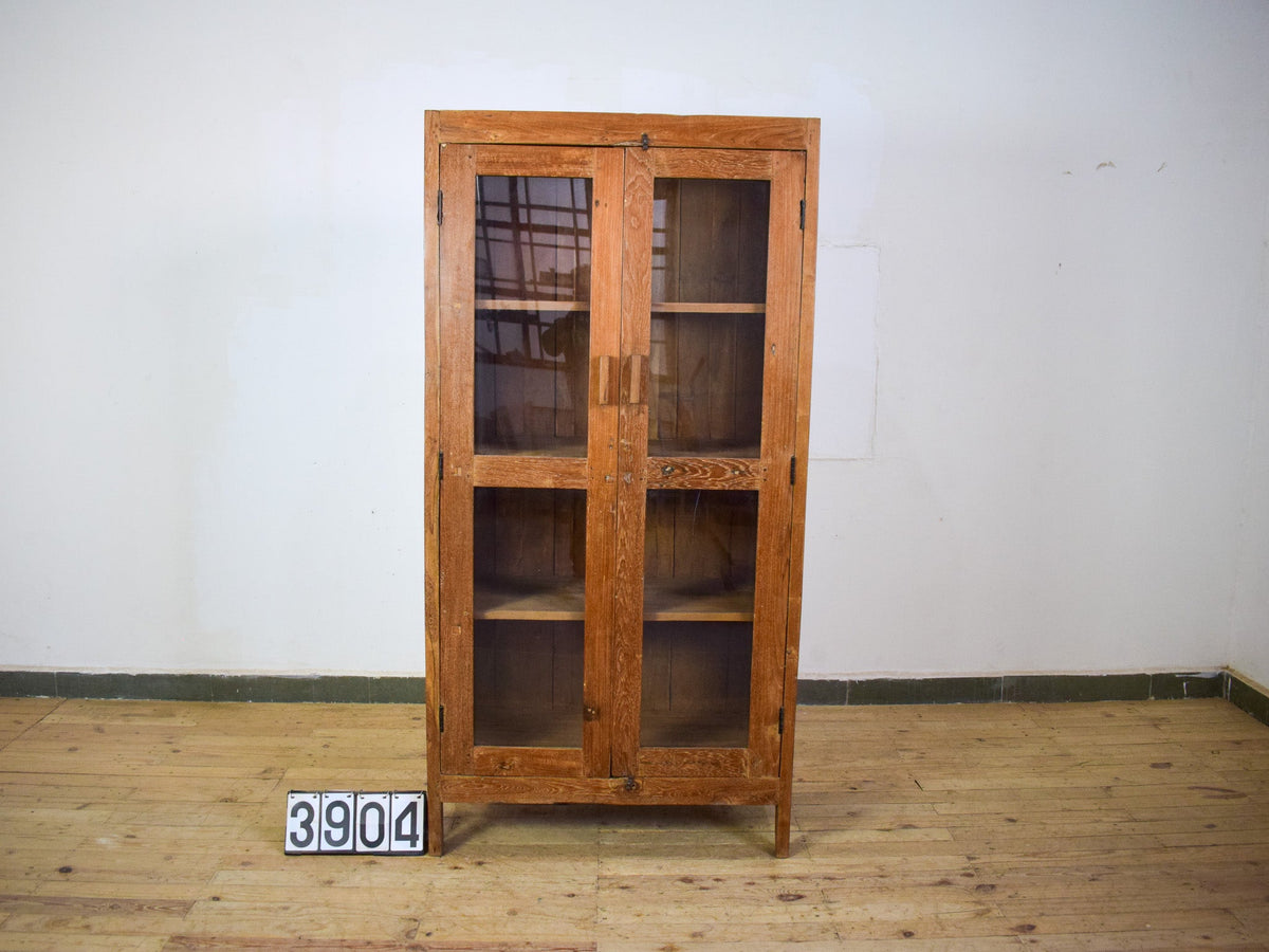 Vintage Wooden Rustic Cupboard Cabinet