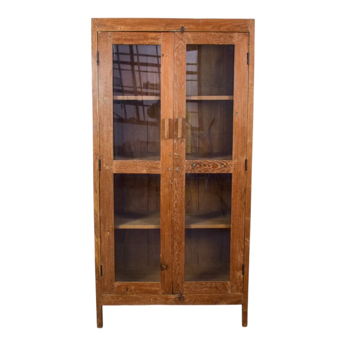Vintage Wooden Rustic Cupboard Cabinet