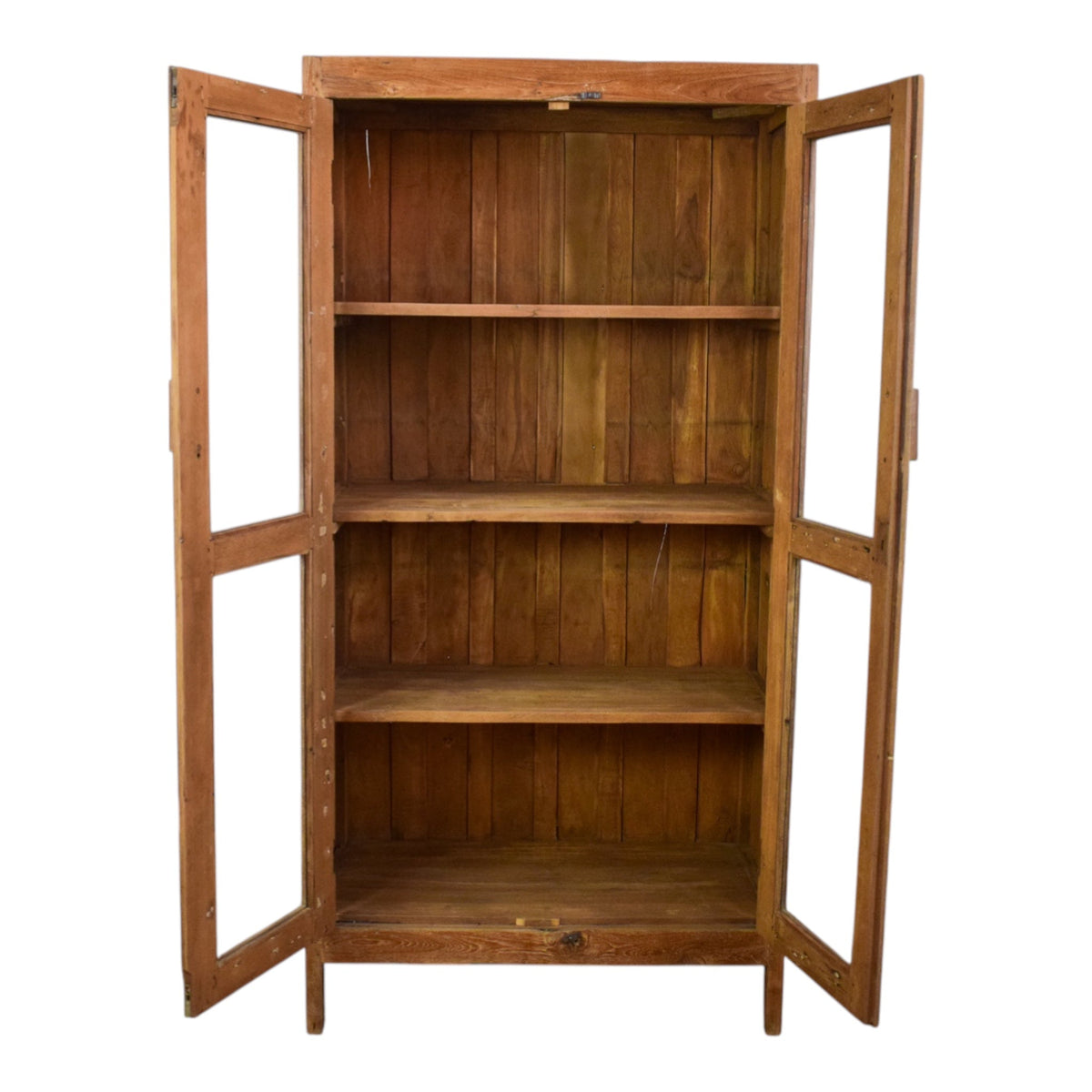 Vintage Wooden Rustic Cupboard Cabinet