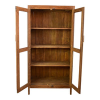 Vintage Wooden Rustic Cupboard Cabinet